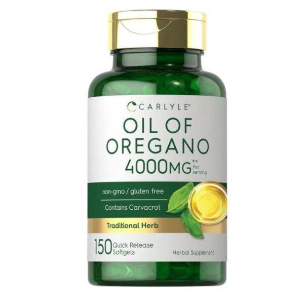 OIL OF OREGANO 4000 MG - CARLYLE - 150 cápsulas