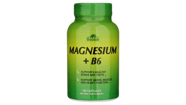 MAGNESIUM + VITAMINA B6 - 500 MG | 100 CÁPSULAS - ALFA