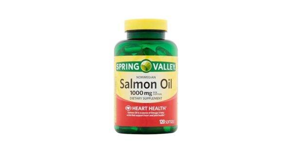 SALMON OIL - SPRING VALLEY - 1000 MG | 120 SOFTGELS