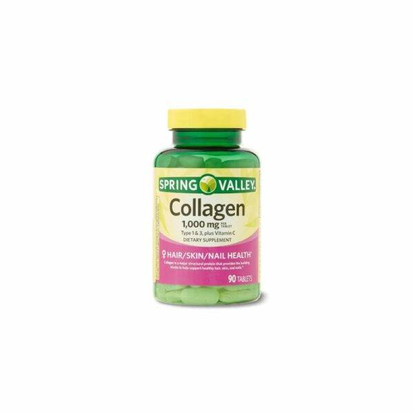 COLLAGEN - SPRING VALLEY - 1000 MG | 90 TABLETAS