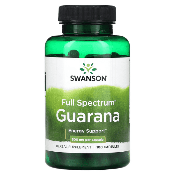 FULL SPECTRUM GUARANA - SWANSON - 500 MG | 100 CÁPSULAS