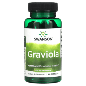 GRAVIOLA - SWANSON - 530 MG | 60 CÁPSULAS