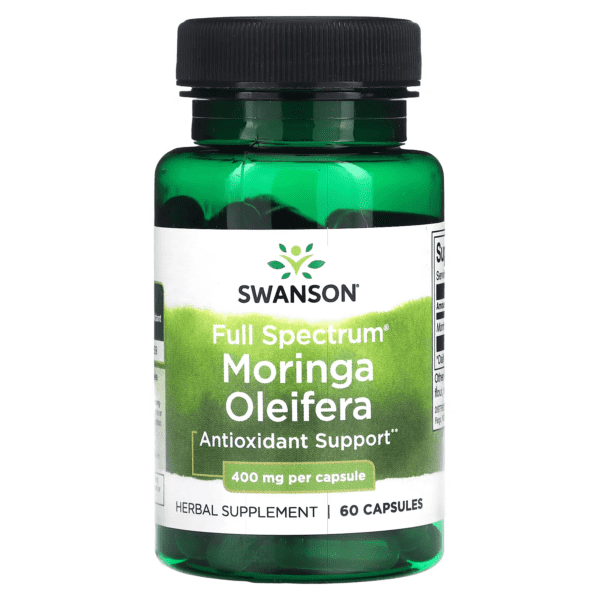 MORINGA 500 MG - SWANSON - 60 cápsulas
