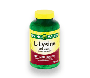 L-LYSINE - SPRING VALLEY - 500 MG | 250 TABLETAS