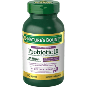 PROBIOTIC ULTRA STRENGTH - 20 BILLION LIVE PROBIOTIC CULTURES (10 PROBIOTIC STRAINS) - BESTNATURAL