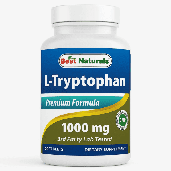 L-TRYPTOPHAN (PREMIUM FORMULA) - BESTNATURAL - 1000 MG | 60 TABLETAS