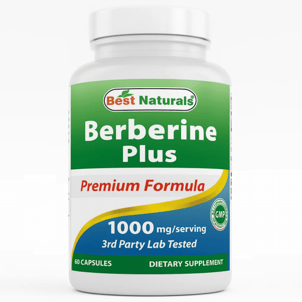 BERBERINA 1000 MG - BEST NATURAL - 60 cápsulas