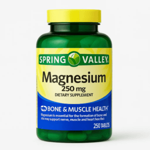 MAGNESIUM - SPRING VALLEY - 250 MG | 250 TABLETAS