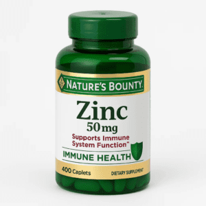 ZINC - 50 MG | 400 TABLETAS - NATURES BOUNTY