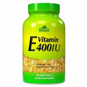 E-VITAMIN - 400 IU | 100 SOFTGELS - ALFA