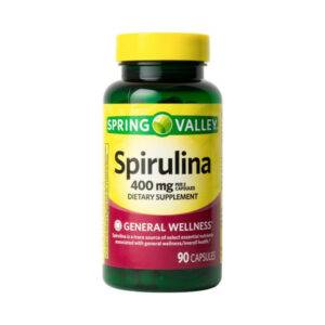 SPIRULINA - SPRING VALLEY - 400 MG | 90 CÁPSULAS