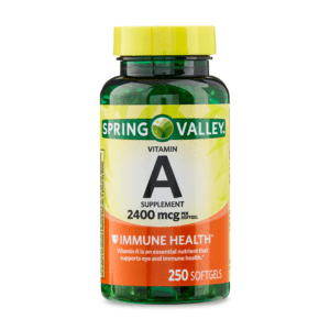 VITAMIN A - SPRING VALLEY - 2400 MCG | 250 SOFTGELS