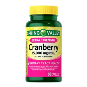CRANBERRY - SPRING VALLEY - 15,000 MG | 60 CÁPSULAS