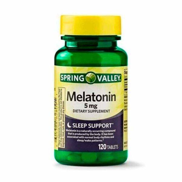 MELATONIN 5 MG - SPRING VALLEY - 120 tabletas