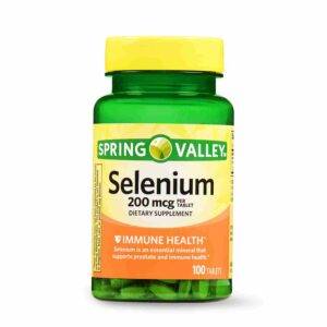 SELENIUM - SPRING VALLEY - 200 MCG | 100 TABLETAS