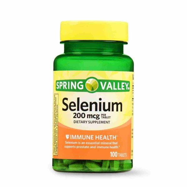 SELENIUM - SPRING VALLEY - 200 MCG | 100 TABLETAS