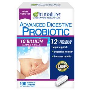 PROBIOTIC ADVANCED DIGESTIVE - 10 BILLION (12 STRAINS) |  - TRUNATURE