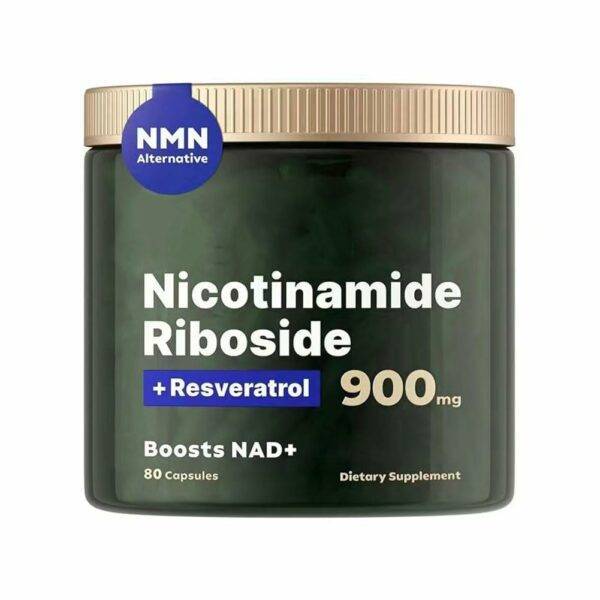 NAD+ NICOTINAMIDE RIBOSIDE - RESVERATROL - 500 MG | 80 CÁPSULAS - REUS RESEARCH