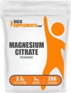 MAGNESIUM CITRATE - N/A | 1 KG (35.3 OZ) - BULKSUPPLEMENTS