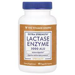 LACTASE ENZYME (EXTRA STRENGTH) - 3000 ALU | 90 CÁPSULAS - THE VITAMIN SHOPPE