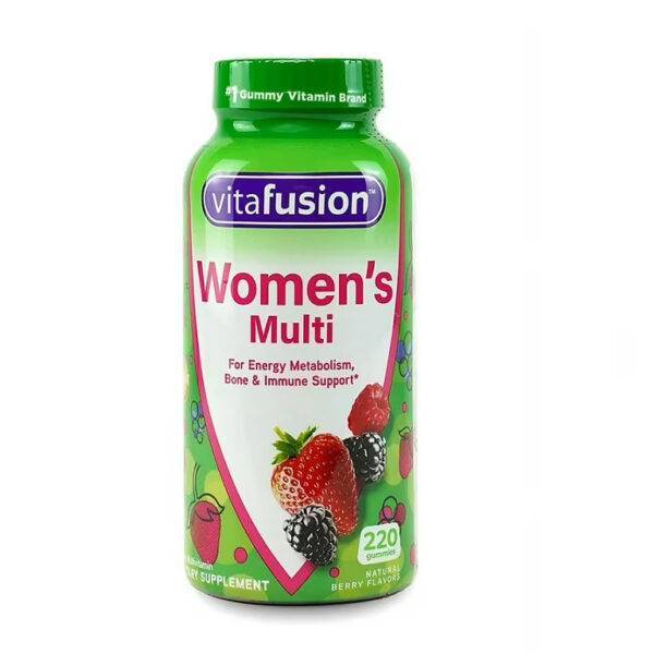 WOMEN'S MULTI FOR ENERGY METABOLISM - | 220 GUMMIES - VITAFUSION
