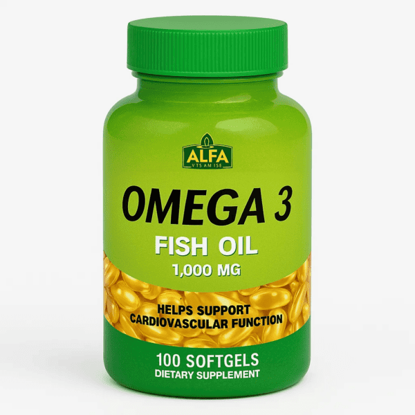 OMEGA 3 (ACEITE DE PESCADO) 1000 MG - ALFA - 100 softgels