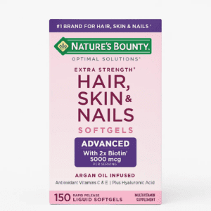 HAIR, SKIN & NAILS 5000 MCG - NATURE'S BOUNTY - 120 softgels