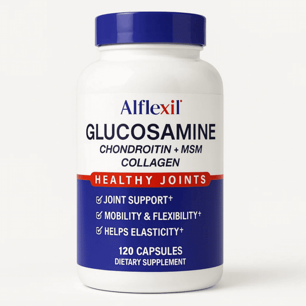 GLUCOSAMINE + COLLAGEN 1500 MG + 750 MG - ALFA - 120 cápsulas