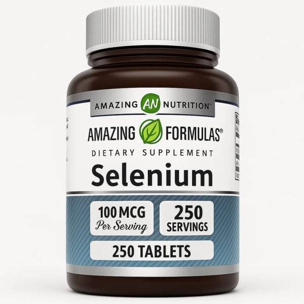 SELENIUM - 100 MCG | 250 TABLETAS - AMAZING FORMULAS