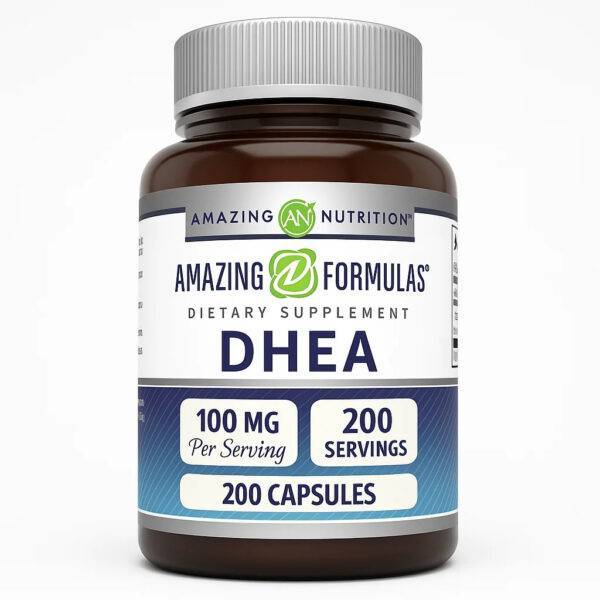 DHEA - 100 MG | 120 CÁPSULAS - AMAZING FORMULAS