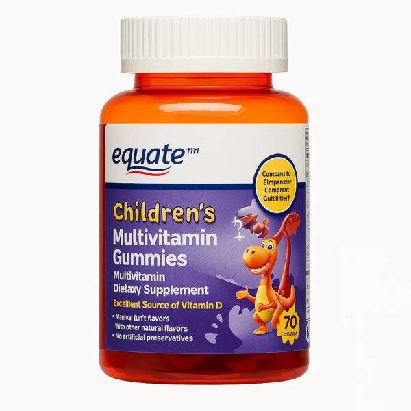 MULTIVITAMIN CHILDREN – 70 GUMMIES – EQUATE