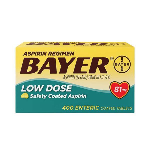 ASPIRIN 81 MG – 400 TABLETAS – BAYER