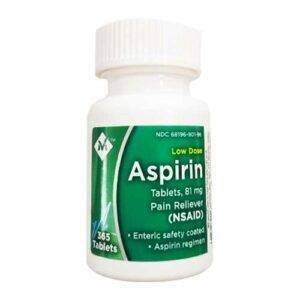 ASPIRIN – 365 TABLETAS – HEALTH BENEFITS (MEMBERS MARK)