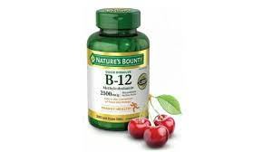 VITAMIN B-12 (METHYLCOBALAMIN) 2500 MCG – 300 TABLETAS – NATURES BOUNTY