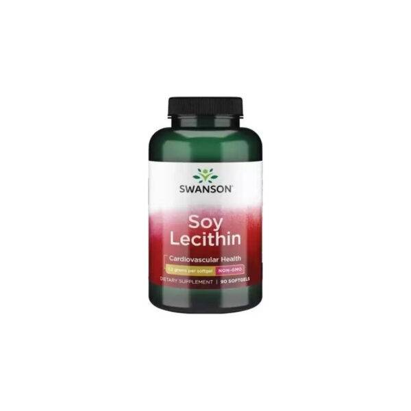 SOY LECITHIN (CARDIOVASCULAR HEALTH) 1200 MG – 90 SOFTGELS – SWANSON